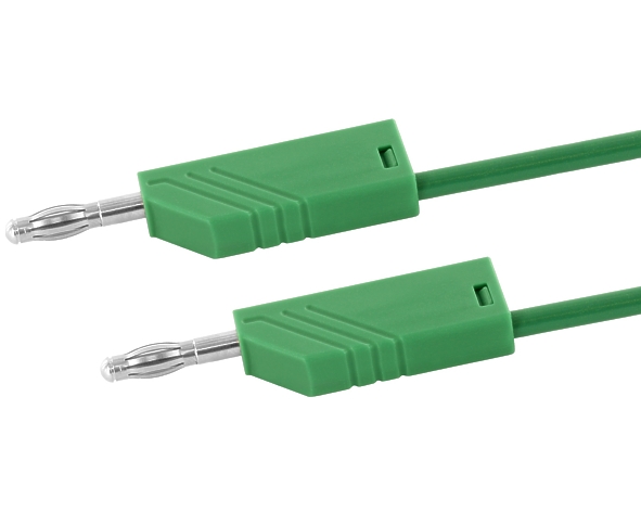 90-681-00089-GRUEN 25cm Laborkabel Messkabel  GRÜN