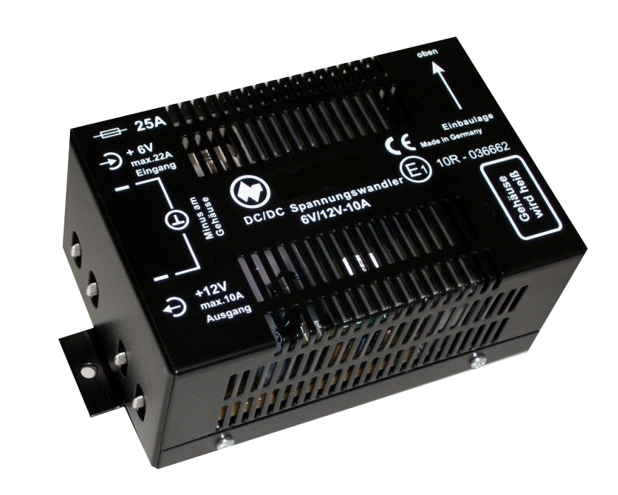 43-846-00360 Spannungswandler 6V auf 12V max 10A