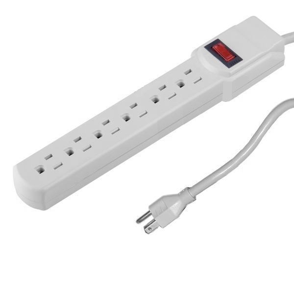 USA-Steckdosenleiste-6fach-39-870-0230059a4106e98220 USA Steckdosenleiste 100-125V 15A mit Schalter NEMA 5-15 US 6-fach Leiste 50cm Kabel