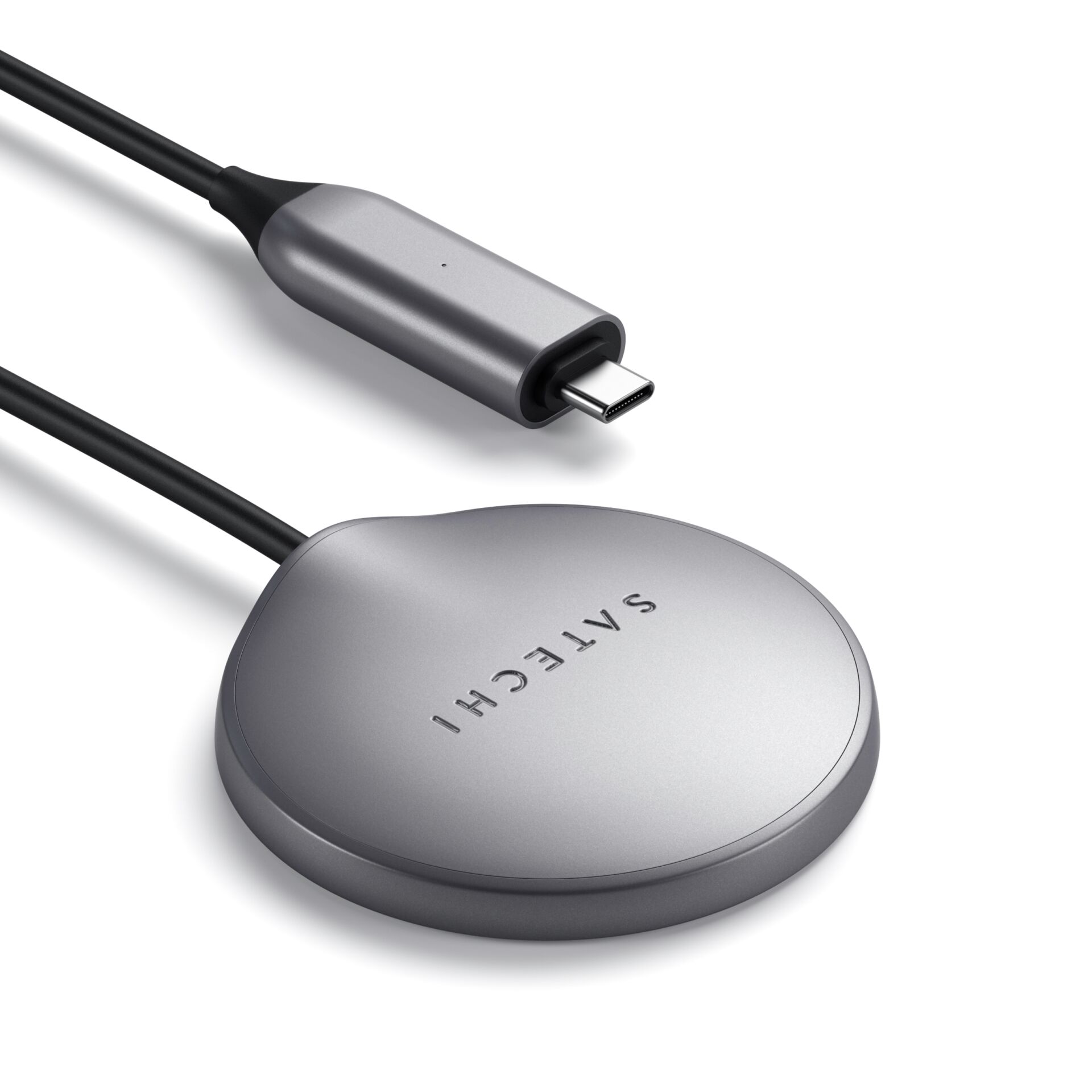 Induktives Ladegerät für Smartphones Tablets bis 7,5W Leistung mit USB-C Port