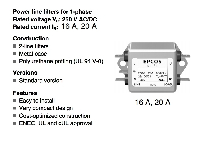 Datenblatt-SIFI-Netztfilter