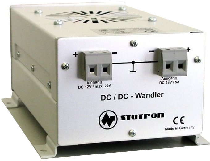 43-846-00465 Spannungswandler 12V auf 48V max 5A 240W DCDC Wandler