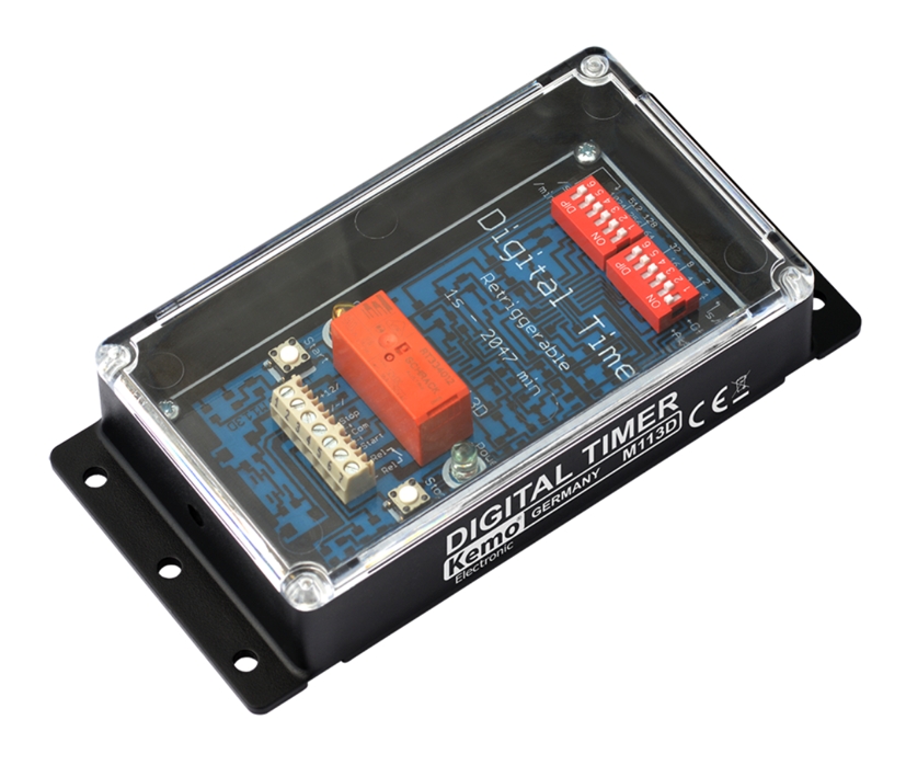 Timermodul_Intervall_92-477-00860_B01 12V Zeitrelais Timermodul 1sek-34Std mit Steuereingängen Tastereingang