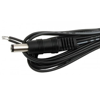 Anschlusskabel 2m mit Hohlstecker 5,5x2,1mm gerade
