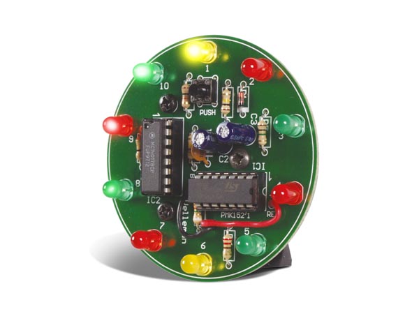 Bausatz Glücksrad Mini Kit Serie LED Lichteffekt