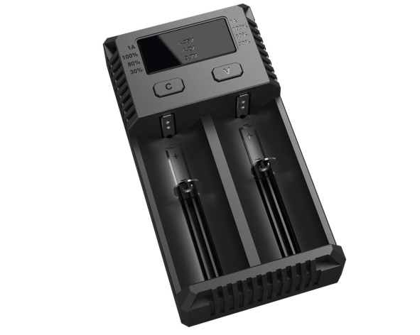 Lithium-Akku-Ladegeraet-74-888-04570 Ladegerät für Lithium Akkus LI-ION IMR NiMH NiCd 2-fach 3,7V 4,3V