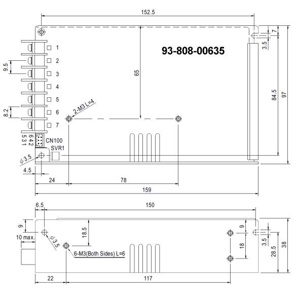 93-808-00635-Netzteil-HRP1505-2012-OK-ZG