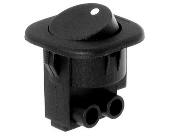 Wippschalter-Schraubkontakte-95-834-00840-G2 Schalter Wippschalter Schraubkontakt 24x24mm 250V 6A Netzschalter