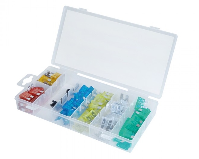 31-842-01240_kfz-flachsicherungen_B11_OK ATC KFZ Sicherungen Sortiment ATC 19x5mm 120-teilig in 8Werte Stecksicherungen