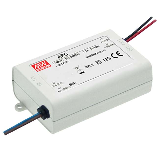 LED Treiber 500mA Konstantstrom bis 35W Eingang 230VAC APC LED Treiber 500mA Konstantstrom bis 35W Eingang 230VAC APC