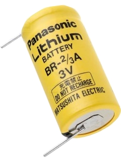 33-460-09540-Lithiumbatterie-br23a-bild3 3V Batterie Lithium CR2/3AA BR2/3A mit Lötpins 17x33mm