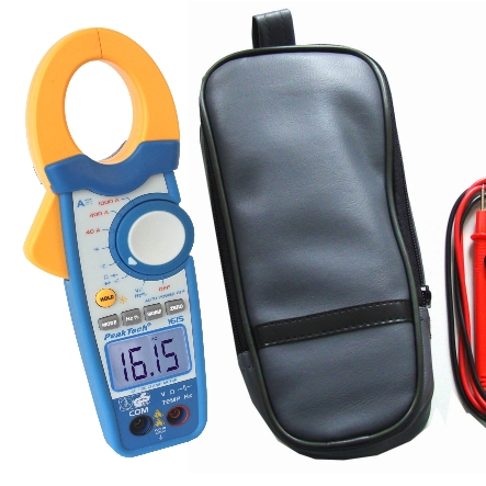 90-798-01597-P1615-Bild-10 Stromzange 1615 Zangenampermeter 1000A AC und DC mit LCD