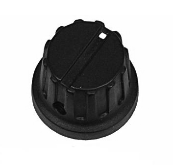 Knopf-Drehknopf-schwarz-51-705-00035 Knopf 20mm Bauhöhe 16mm