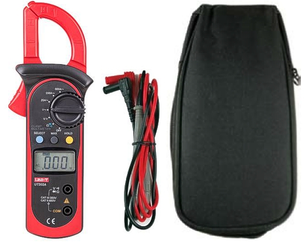 600A-Stromzange-Zangen-Ampermeter-90-798-00262-B1 Stromzange Zangenampermeter 600A AC Serie-200