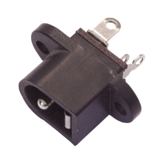 93-862-00200_B1 5,5x2,5mm Hohlstecker Buchse Einbaubuchse Kunststoff