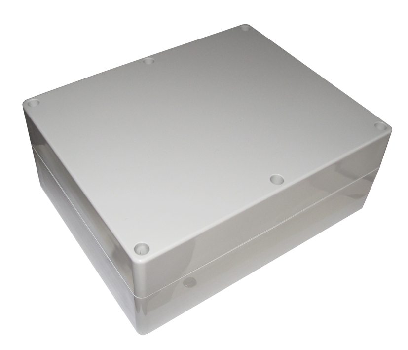 Kunststoffgehaeuse_30x24x12cm-_52-625-00875_2024_03 IP65 Gehäuse 300x240x120mm IP65 wasserdicht staubdicht Installation Verteiler
