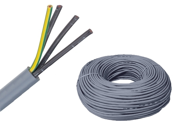 42-686-00798 4pol Kabel Steuerleitung 4x1qmm YSLY-JZ Bund 100m ungeschirmt