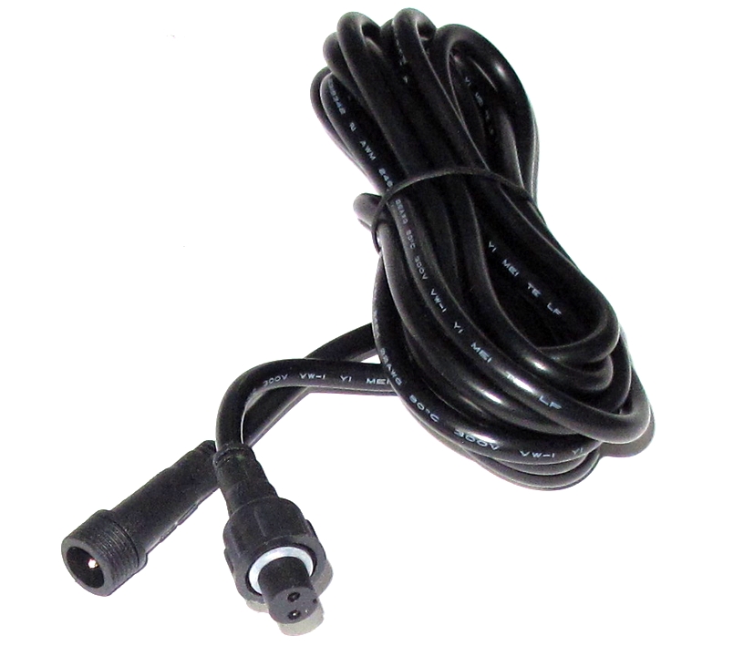Trafokabel_LED_Verlaengerung_39-855-00884 2,5m Trafo Kabel Verlängerung Trafo Anschlusskabel 11mm-Serie