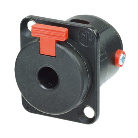 6-3mm-Klinkenbuchse-39-859-00450-B2 6,3mm Klinkenbuchse D-Type Einsatz Stereo mit Verriegelung