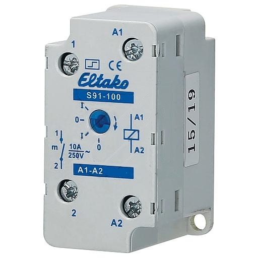 47-826-00150o4prbnegGYuY2 Relais Bistabil 230V Stromstoss 1-Schliesser bis 10A 250V Eltako