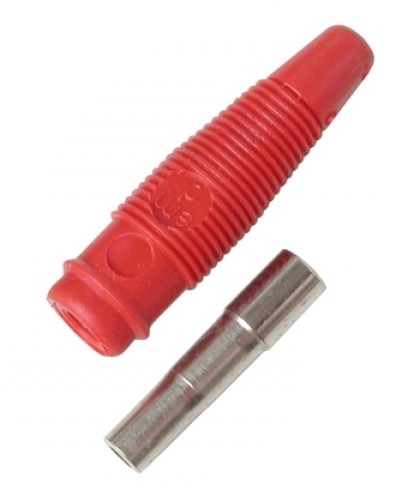 39-850-00110-Bananenbuchse-Rot-big 4mm Bananenkupplung --Rot--