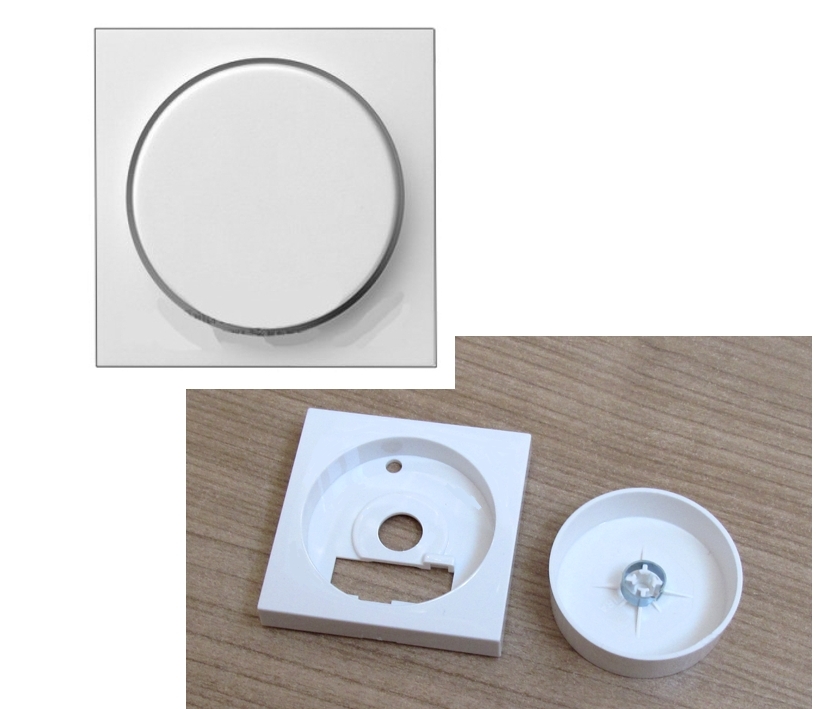 99-300-00703_Dimmerknopf_Gira_2021IN4UgRaH8whVi GIRA Dimmerknopf mit Blende 55x55mm Reinweiss Matt für 4mm Achse