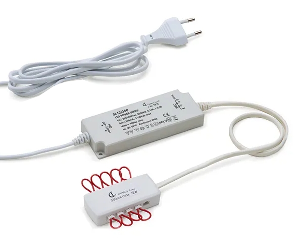 43-700-04305_SLT12-350_LED-Netzteil_350mA LED Trafo LED Treiber 350mA 12W Konstantstrom bis 12W mit BUS-Verteiler