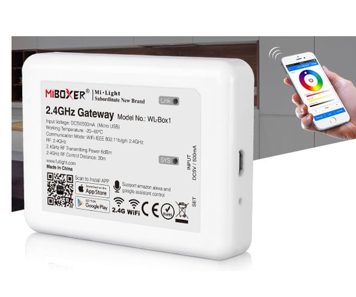 15-115-02093_MiBoxer_WLAN_APP_Gateway_Bild01 MiBoxer WLAN Kontroller passend zu den LED MiBoxer Produkten