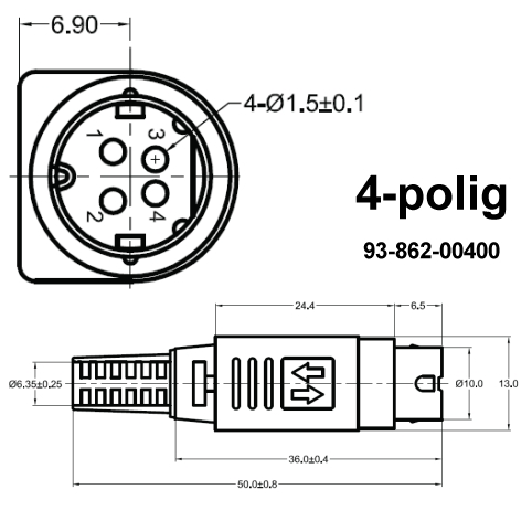 93-862-00400-4pol-SNAPIN-Stecker-2012-07-Zeichnung