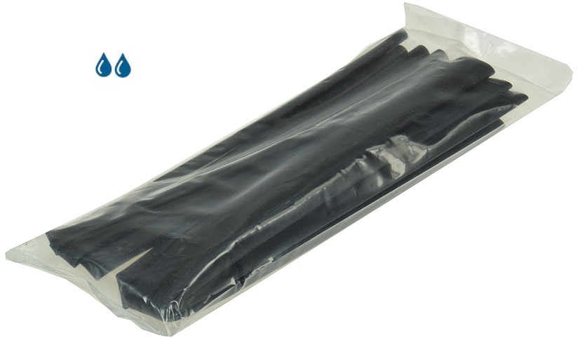 42-690-00444 Schrumpfschlauch wasserdicht mit Klebstoff 7-Größen je 500mm lang