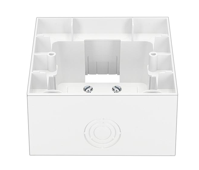 VIKO_Aufputzrahmen_Meridian_99-300-02730 Aufputzrahmen Reinweiss Meridian für Steckdose Schalter Taster