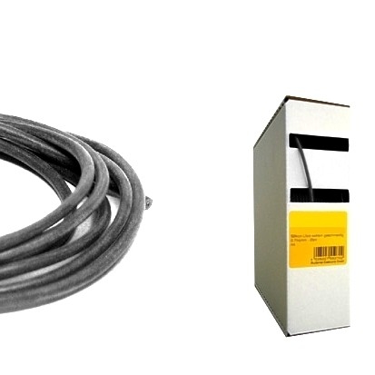 42-686-00048_Siliconkabel 25m Silikonkabel 1qmm Schwarz Temperaturfest bis 180grad