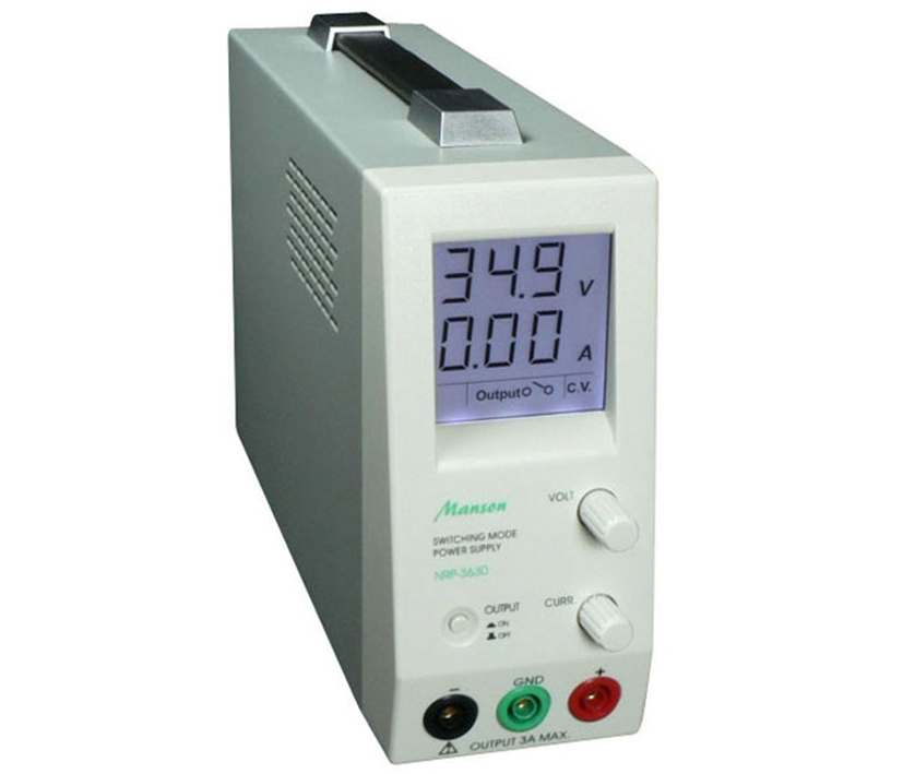 Labornetzgerät 0-36V 0-3A Labornetzteil Manson NRP schmale Ausführung Labornetzgerät 0-36V 0-3A Labornetzteil Manson NRP schmale Ausführung