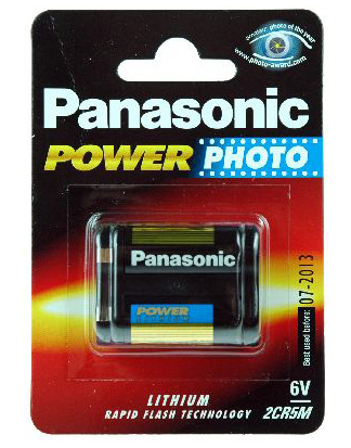 2CR5_33-460-00230 2CR5 Batterie Lithium 6Volt 2-CR5