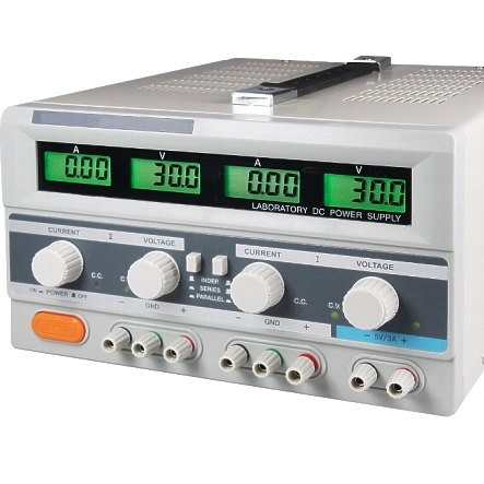 Labornetzteil-Doppelnetzteil-2x0-30V-B112 Doppelnetzteil 2x30V 2x3A