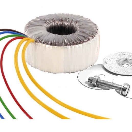 300VA_Ringkerntrafo_Bild2020 12VAC Ringkerntrafo 12V Trafo 300VA 2x12V oder 24VAC