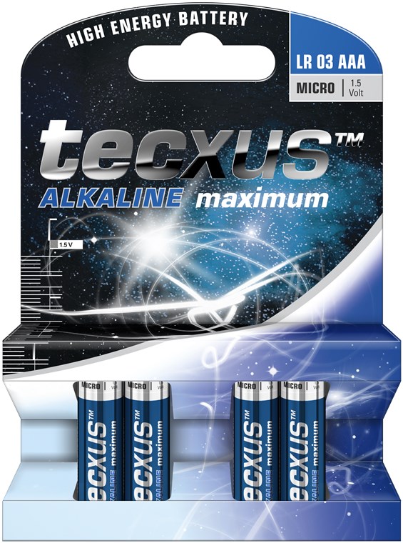 AAA Micro Batterie Alkali LR03 4-er Pack AAA Micro Batterie Alkali LR03 4-er Pack
