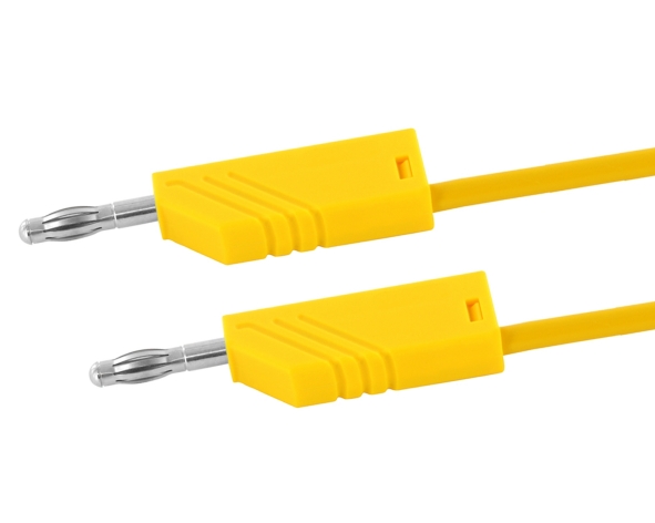 90-681-00085-GELB 25cm Laborkabel Messkabel  GELB