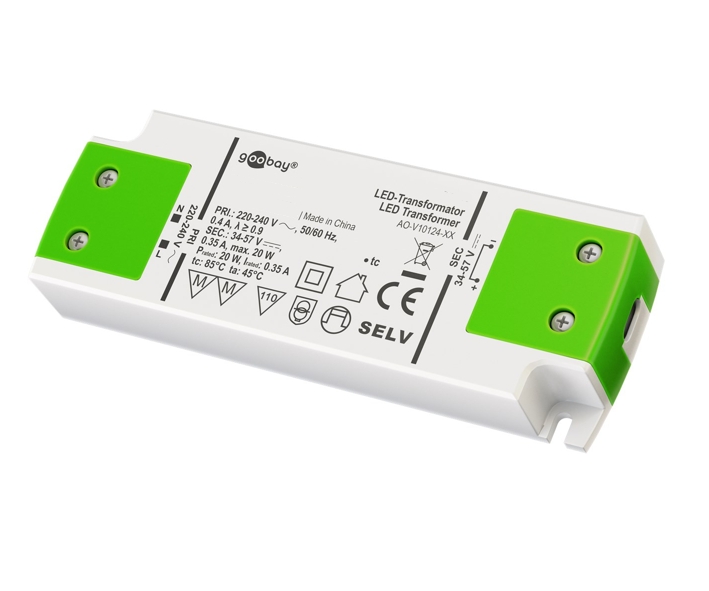 350mA_CC-Driver_43-700-04280 LED Treiber 350mA 20W Konstantstrom 12-20W MM-Zeichen