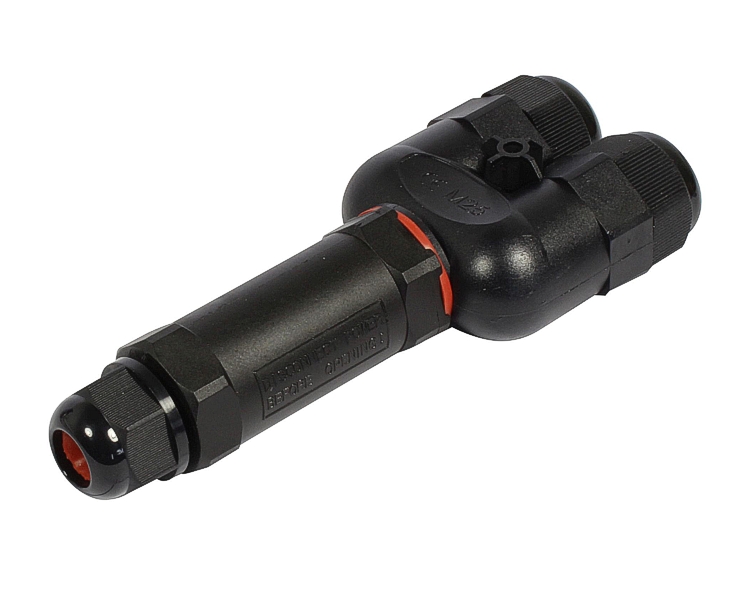 IP68_3fach_Verteiler_39-405-001749e1q1CvjsGsBv 3fach Verteiler wasserdichter Kabelverbinder 3pol IP68 Garten Aussenbereich Erdreich
