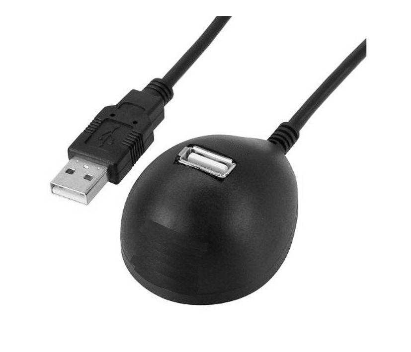 53-682-00685 1m USB Verlängerung - A zu A mit Standfuss