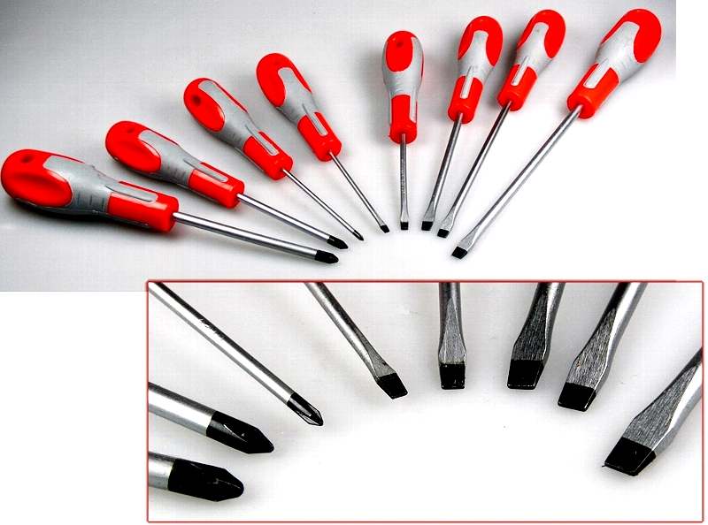 97-905-00175_schraubendreher_B1 Schraubendreher Set 8-teiliges Sortiment Schraubenzieher