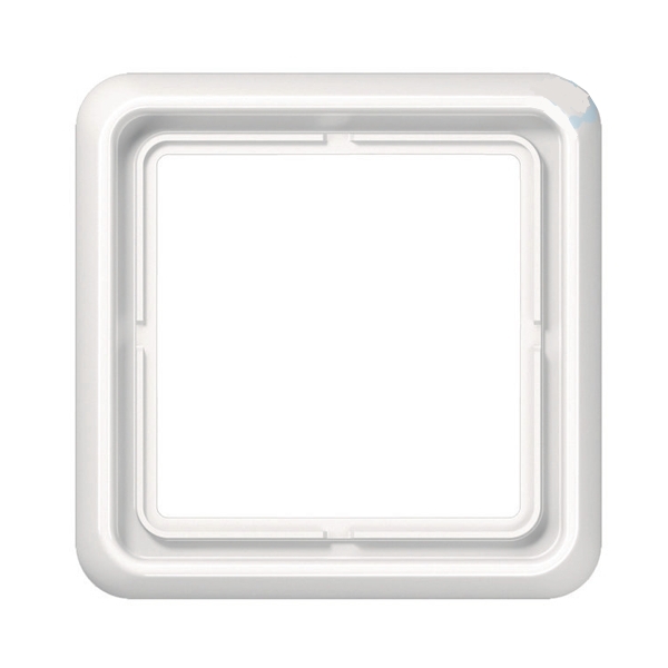 39-875-00595_CD581WW Aussenrahmen 1-fach Alpinweiss CD581WW Jung