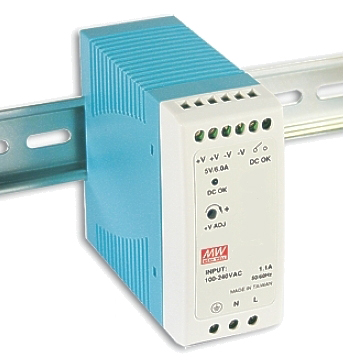 93-807-05000-48v-hutschienennetzteil-b10dXmkG785SuOn 48V Netzteil 40W 0,83A für DIN Hutschiene In 85-264V MDR40