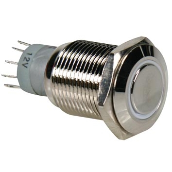 95-839-00050-metalltaster-bild2015RsyorHNjEse6A Taster Vollmetall 18mm LED Ringbeleuchtung Weiss