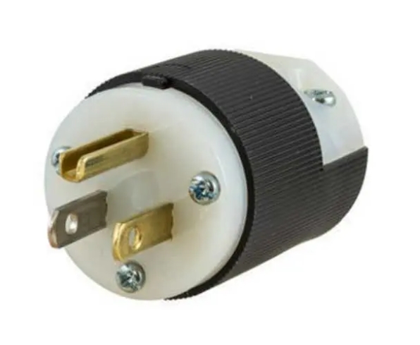 USA_Stecker_NEMA5-15_15A_39-870-02000_B04 USA Netzstecker NEMA 5-15 US 3pol 125V 15A mit Schutzleiter Hochwertig