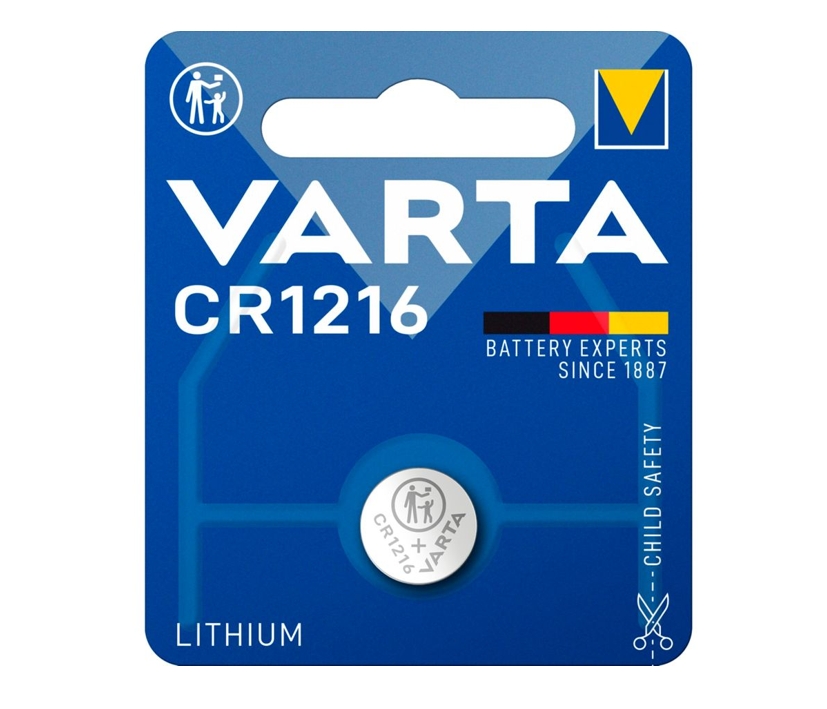 CR1216 Lithium Zelle 3V Knopfzelle CR1216 Lithium Zelle 3V Knopfzelle