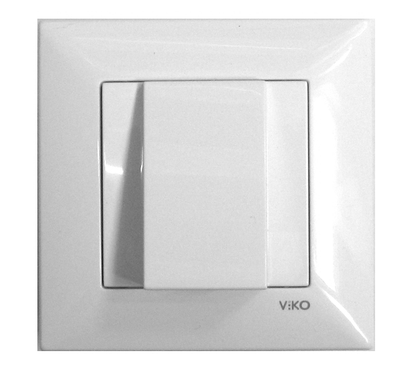 UP_Blindabdeckung_VIKO_40-200-01190_Bild01 UP Blindabdeckung mit Zugentlastung RW Reinweiss Meridian ohne Aussenrahmen