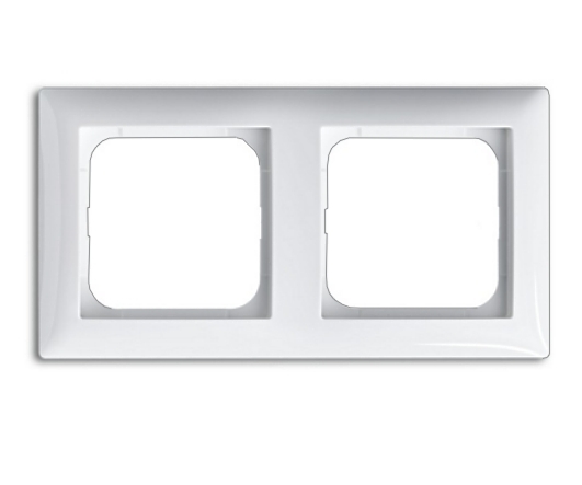 2fach-Aussenrahmen-Balance-99-300-007825JOeM2ULo5EMf Aussenrahmen 2-fach Balance SI Weiss glänzend BuschJäger