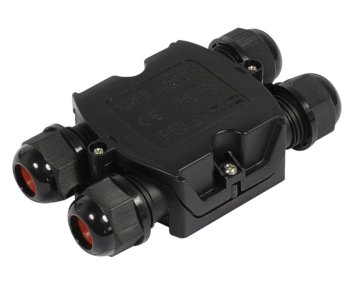 IP68_4fach_Kabelverbinder_39-405-00176ykNTbRaPOW5b4 4fach Verteiler wasserdichter Kabelverteiler IP68 Garten Aussenbereich Erdreich